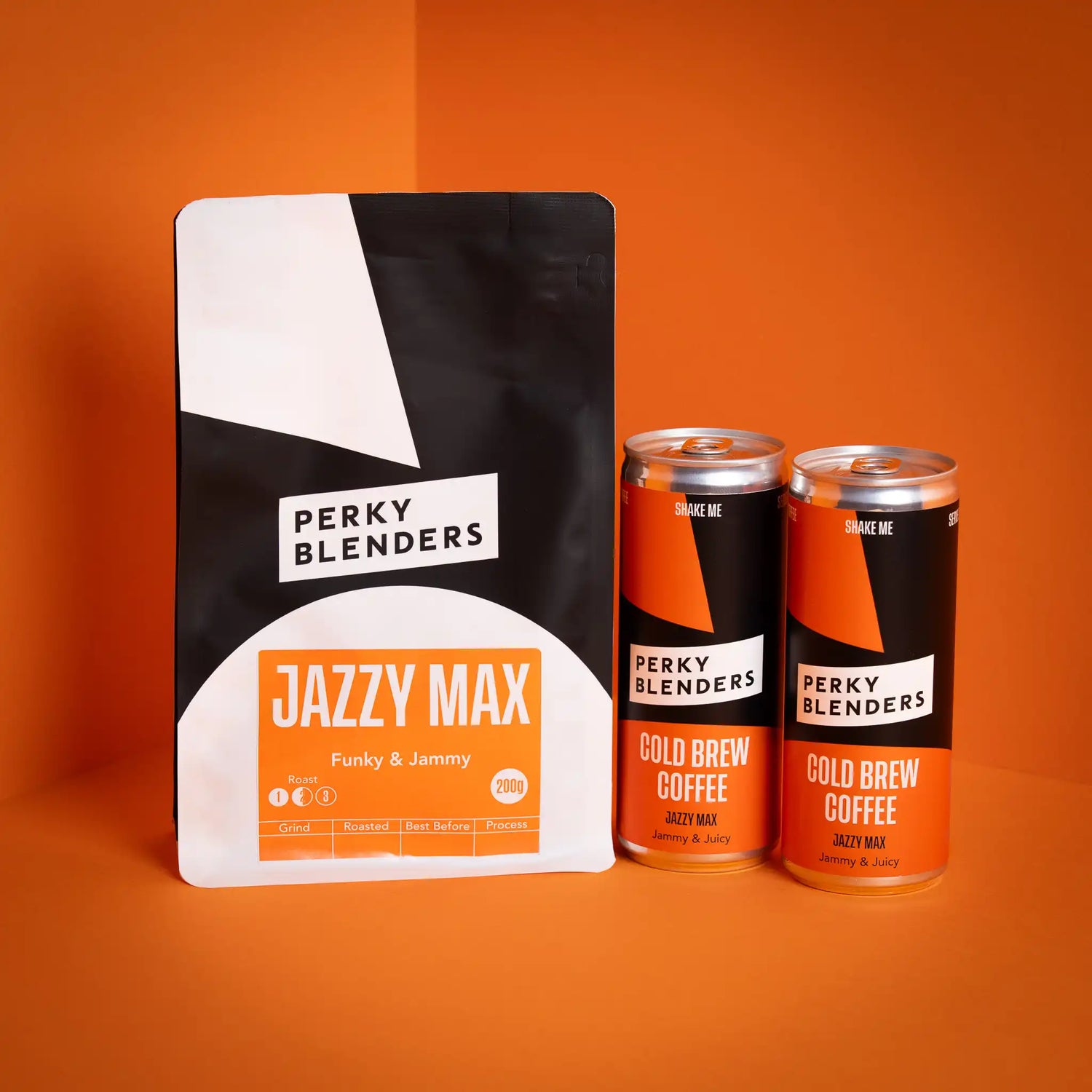Cold Brew Cans and 200g Jazzy Max Set